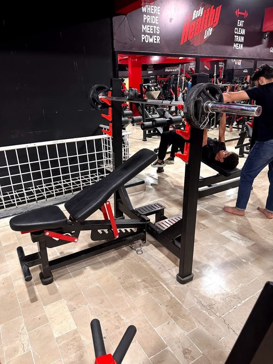 Bench Press Straight